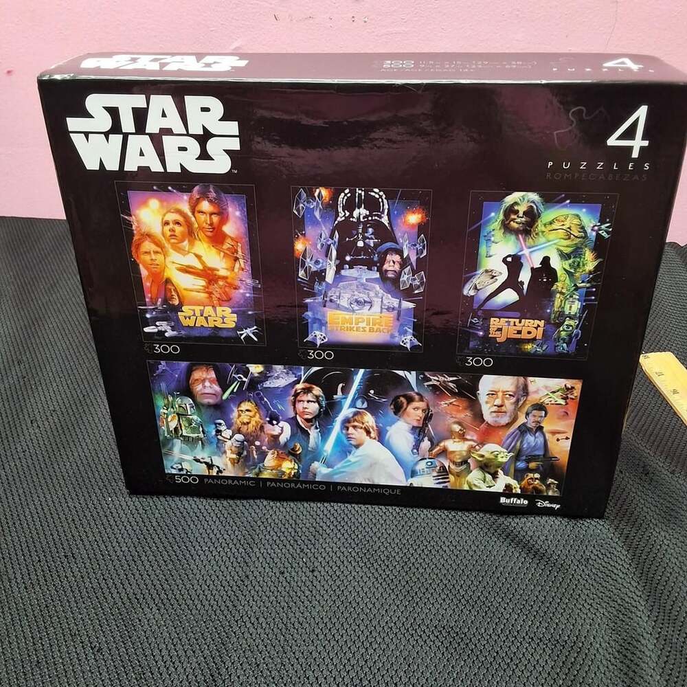 Buffalo Games Star Wars 4-In-1 Puzzle Set